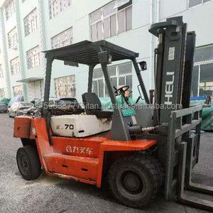 With Efficient Original Engine for Retail Warehouses and Industrial Use Great Quality Used HELI 70 7 Ton Diesel Forklift - Product Image 5