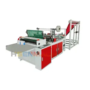 full automatic plastic express courier air bubble envelope bag side sealing and cutting bopp opp bag making machine