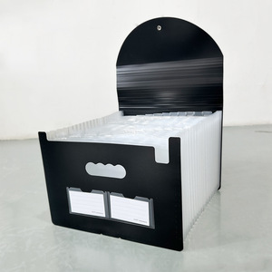 Cầu Vồng 25 túi A4 Kích thước mở rộng tập tin hộp PP nhựa accordion thư mục lưu trữ tài liệu túi phân loại tập tin nộp hồ sơ - Product Image 6