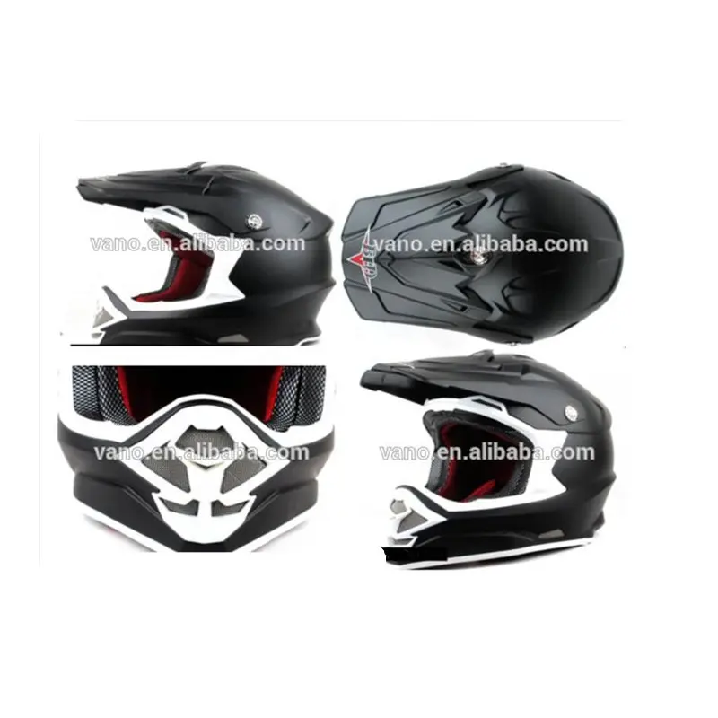 Full face custom motocross moto visiera del casco