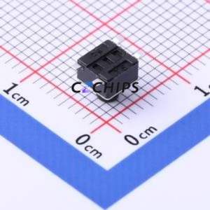 TSC015A05026A Tactile Switch SMD-4P,4.5x4.5mm Switch Round Button 2.6N Vertical Mount 4.5mm - Product Image 2