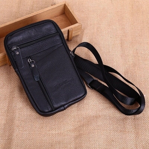 Bolsa masculina de alta qualidade, diagonal, mini, de trespassar, de ombro, de telefone celular, esportes ao ar livre - Product Image 4