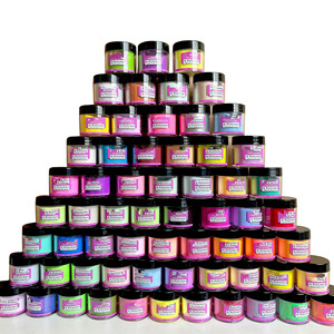 ZHI JIA - Juego de Accesorios <span class=keywords><strong>para</strong></span> <span class=keywords><strong>Uñas</strong></span> de Acrílico con Polvo de Cristal de 120 Colores, <span class=keywords><strong>Kit</strong></span> de Polvo Brillante <span class=keywords><strong>para</strong></span> Esculpir <span class=keywords><strong>Uñas</strong></span> - Product Image 1