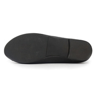 Chaussures de marche classiques pour femmes, style scolaire, Logo personnalisé, chaussures noires en cuir Pu pour dames, 2022