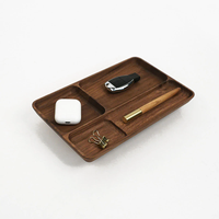 JUNJI vente en gros, bureau en bois, organisateur de stylo en bois gravé, meilleur cadeau, plateau en bois pour organiser votre bureau