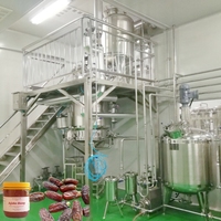 Meilleur prix 500 kg/h ligne de production de miel de dattes de palme usine de traitement de sirop de mélasse de dattes