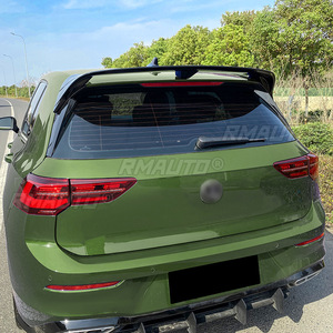 Alerón de Techo Estilo CS con Aspecto de Fibra de Carbono para VW Golf MK8 GTI R GTD Clubsport, Accesorios para Automóviles - Product Image 3