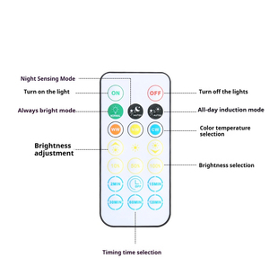 Foco LED con Sensor de movimiento PIR automático de 3W, lámpara de techo inalámbrica 3CCT con pantalla blanca para iluminación moderna para el hogar/La Oficina - Product Image 2
