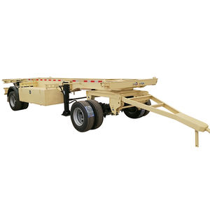 Lowbed Trailer Berat Bermotor <span class=keywords><strong>Dolly</strong></span> Remoque De Voiture Trailer Hitch Derek <span class=keywords><strong>Dolly</strong></span> - Product Image 1
