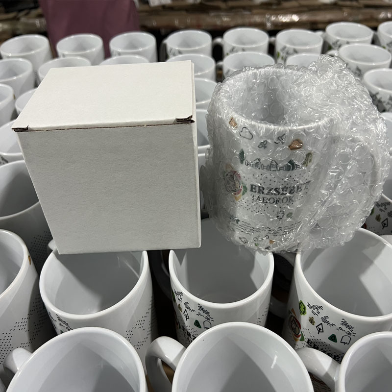 Taza Blanca Personalizada Caja Blanca