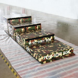 4-in-אחד קפיצה תיבת pvc רך שלב אימון ציוד כושר לילדים תיבות plyo עבור אימון כושר גופני - Product Image 6