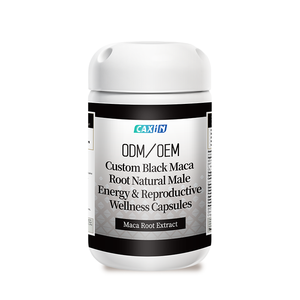 Capsules de racine de maca CAXIN personnalisées pour complément énergétique masculin adulte, à base d'extrait de maca noire naturelle pour la santé reproductive - Product Image 2