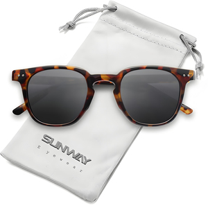 Lunettes de soleil carrées vintage de haute qualité avec logo personnalisé, lunettes de soleil bloquant la lumière bleue pour femmes et hommes - Product Image 1