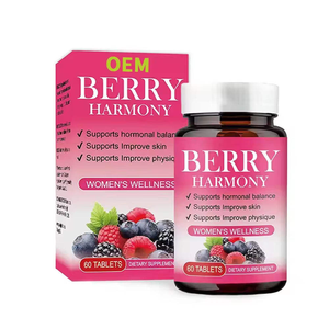 Reguladores Hormonales de Alta Calidad para Mujeres, Berry Harmony y Extracto de Brotes de Soja para la Salud Femenina - Product Image 1