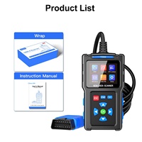 Escáner OBD2 con Cable, Instrumento de Diagnóstico de Fallas de Automóviles, Lector de Códigos de Motor, Escáner de Batería, Herramienta de Diagnóstico Automotriz