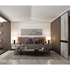 Juego de Muebles de Dormitorio Contemporáneo para Villa, Lujosa Suite Principal para Penthouse, Ideal para Proyectos de Ingeniería Hotelera - Product Image 6