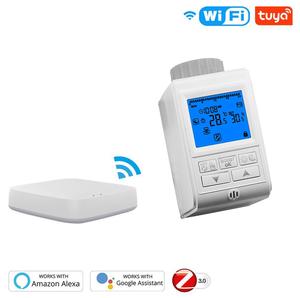 Dernière Zigbee Wifi Sans Fil Tuya Smart Home TRV Vanne de <span class=keywords><strong>Radiateur</strong></span> Thermostatique <span class=keywords><strong>Thermostat</strong></span> - Product Image 2