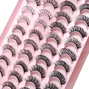 新款 DD 条状俄罗斯卷睫毛 私人 3D 人造水貂毛睫毛 网上购物 免运费 - Product Image 6