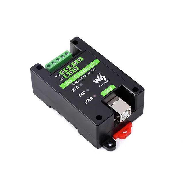 USB to RS485/422 FT232 Module Industrial-grade Rail-mounted Isolated Serial Port Conversion Module