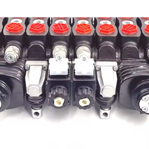 Banco de válvulas hidráulicas manuales SD8 Válvula direccional Seccional de 2 secciones | Venta al por mayor y OEM | Operación manual - Product Image 5