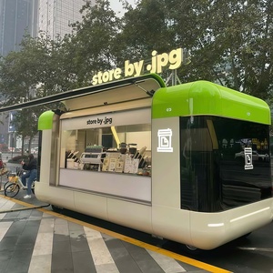 Camion de restauration <span class=keywords><strong>mobile</strong></span> en acier inoxydable pour la vente de nourriture de rue, bière, hamburgers, bar <span class=keywords><strong>mobile</strong></span>, cuisine, chariot à café, remorque de traiteur - Product Image 6