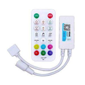 Vonew Sao 17 Key RF điều khiển từ xa 3pin DC 5 ~ 24V không dây mini <span class=keywords><strong>Led</strong></span> điều khiển cho WS2812 ws2811 RGB <span class=keywords><strong>LED</strong></span> Pixel Strip ánh sáng - Product Image 1