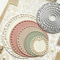 Matrices métalliques décoratives personnalisées de haute qualité, matrices de découpe métalliques personnalisées, matrices métalliques pour la fabrication de cartes