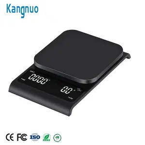 Coffee Scale First Drop Best Selling Kitchen Food Drip Weighing 3000G 0.1G Electronic Digital Coffee Scale With Timer