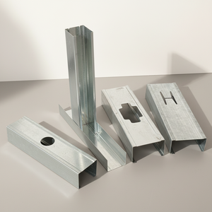 Profilés métalliques légers en acier pour ossature légère CW 50 75 100 pour cloisons sèches - Product Image 1