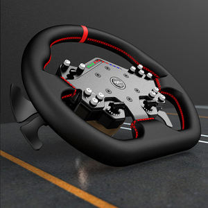 Offre Spéciale Volant de course de jeu VD <span class=keywords><strong>6</strong></span> Force Feedback avec manette de vitesse et pédales magnétiques réglables - Product Image 3