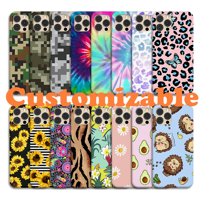 Wholesale new customised cell phone cover for iphone 6-14 pro max protection 3d sublimation printer custom tpu iphone phone case