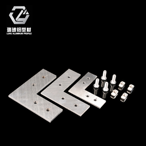 Placa de Conexión en Forma de L de Perfil de Aluminio Luhu 3030, Accesorio de Aluminio Industrial, Estándar Europeo - Product Image 2