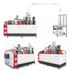 Fabrication professionnelle, haute vitesse, entièrement automatique, Production de gobelets en papier, prix de la Machine - Product Image 1