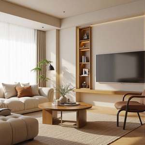 Modern Medieval Style Wooden Home Furniture TV Cabinet Coffee Table <b>Dining</b> Table and <b>Chair</b> <b>Set</b> for Whole House Customization - Product Image 3