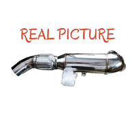 طقم أنبوب العادم ونظام سحب الهواء B58 مقاس 4.5 بوصة لسيارات BMW B58 F20 F30 G30 M140 M240 340 440i 540i موديلات 2016-2019 3.0T