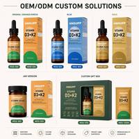 Gouttes liquides de vitamine D3 + K2, complément oral D3 K2 pour adultes pour améliorer le système immunitaire, non destiné aux nouveau-nés ou aux femmes enceintes