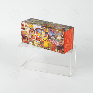 Hot Selling Pokemoned Center Tokyo Special Box Clear Acrylic Storage Case for Trading Cards <b>Display</b> Rack - Product Image 2