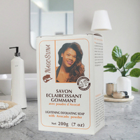 IDO Meilleur Savon de Bain Blanchissant Solide 200g Prix Usine Savon Éclaircissant Africain à la Carotte