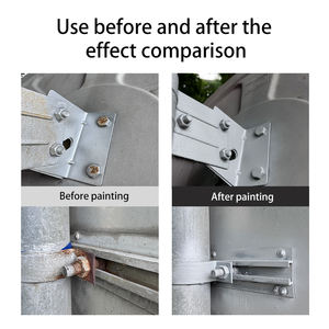 Peinture au zinc galvanisé HOSEN, nouvelle formule au graphène, 30% de zinc, pour l'acier et le métal, prévention de la rouille, aérosol - Product Image 5