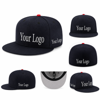 Gorra Deportiva DYMF Vintage Personalizada para Hombre, 6 Paneles, Bordado, Visera Plana, Gorra de Béisbol Hip Hop