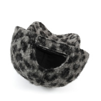Casquette de baseball vintage unisexe motif léopard, nouvelle collection automne-hiver, idéale pour l'extérieur et le maintien au chaud