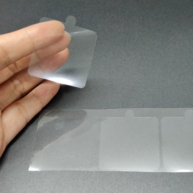 Acrylic Adhesive Anti-Shock Nano Flexible Glass Screen Protective Film Roll PET Material Die Cut-for Laser Cutting