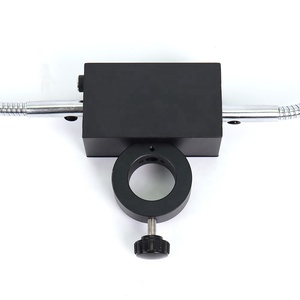 SANQTID <span class=keywords><strong>Microscope</strong></span> Électronique <span class=keywords><strong>LED</strong></span>, Source de Lumière Latérale Réglable, Flexible, pour <span class=keywords><strong>Microscope</strong></span> Stéréo Monoculaire Industriel, Anneau Lumineux Blanc 56 - Product Image 4