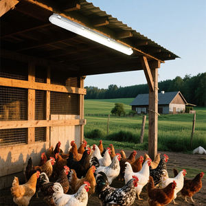 Éclairage pour élevage d'animaux Lampe à trois preuves à DEL 5FT 60W Lampe à ions négatifs utilisée pour les fermes porcines Fermes d'élevage de poulets Fermes d'élevage de bovins - Product Image 1