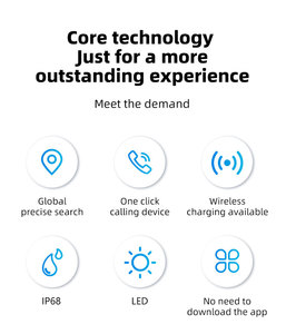 Scheda GPS localizzata localizzata Tracker Ultra sottile scheda di ricarica Wireless Anti smarrimento bambino o portafoglio - Product Image 5