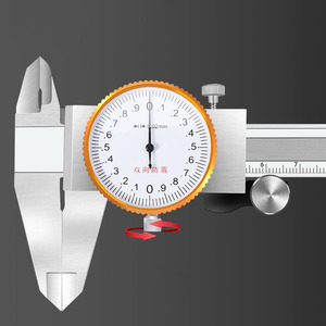 Schokbestendige Meetinstrumenten 6 Inch 0-150Mm Wijzerplaat Remklauw <span class=keywords><strong>China</strong></span> Wijzerplaat Meter Nonius Remklauw - Product Image 1