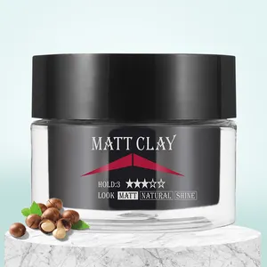 OTTO KAUNIS hard matt modelling clay strong hold argan oil hair styling wax