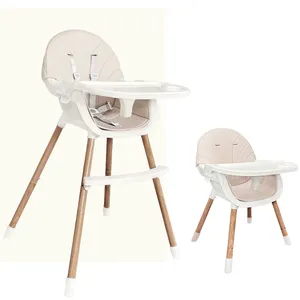 2021 Baby Feeding Chairs Children Play Table Dining High Leg Chair