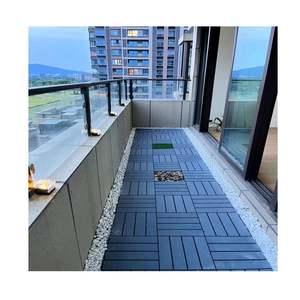 Azulejos de cubierta de patio entrelazados PP para porche junto a la piscina balcón patio trasero - Product Image 4