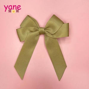 Heiß begehrte Satinband-Haarspange mit 11 cm Schleife, Mädchen-Accessoire, Dekoration - Product Image 4